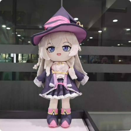 《魔女之旅》伊蕾娜棉花娃娃毛绒公仔玩具玩偶动漫二次元同人原创