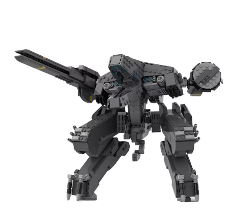 MOC积木兼容乐 92620 雷克斯机器人 游戏合金装备 潜龙谍影机甲