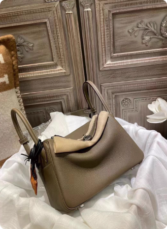 手工定制单肩手提女包医生包琳迪包Clemence荔枝纹TC公牛皮