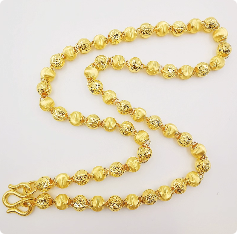 金项链 沙金项链 黄金项链 沙金男项链 黄金男项链 黄金古巴项链 六角黄金项链 男金项链 金项链 沙金 越南沙金 金链子