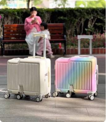 儿童可坐骑行李箱女孩小型轻便20寸登机小学生拉杆箱旅行密码皮箱